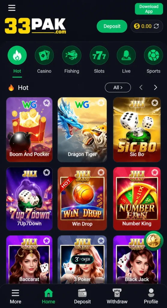 33PAK Game Download