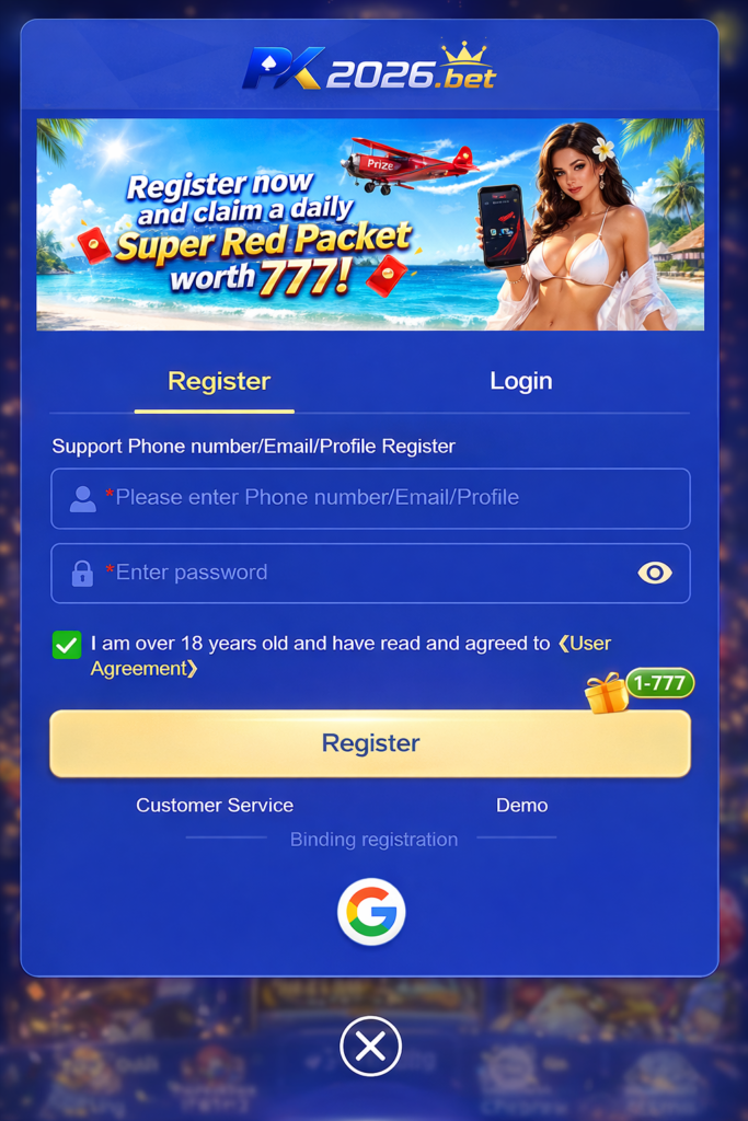 PK2026 Game login